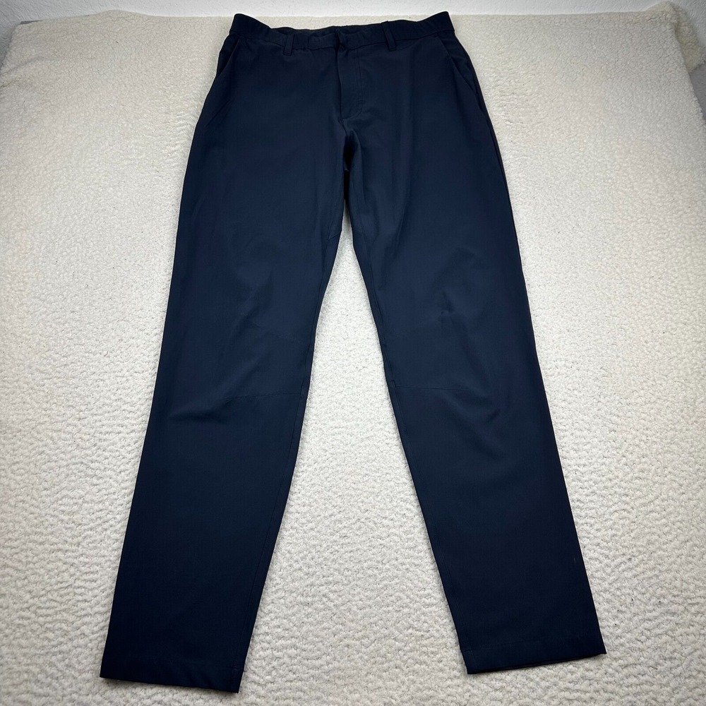 Fabletics The Only Pants‎ Mens Medium Performance Stretch Golf Chino Tapered Leg
